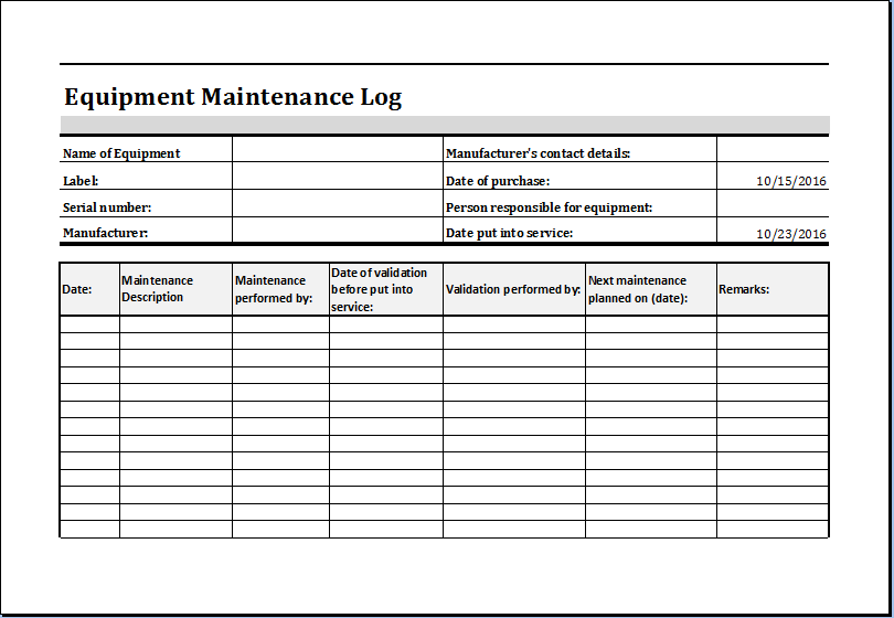 Developing Equipment Maintenance Plans — Life Cycle Engineering